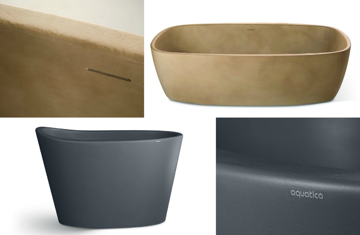 AquateX Concrete and Sandstone Textures bathtubs washbasins (web)